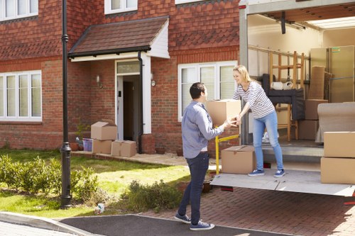 Local team handling commercial furniture and equipment in Ratcliff