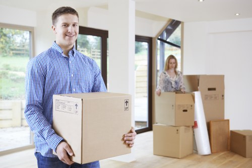Prepared moving van for collections and flat moves in Ratcliff