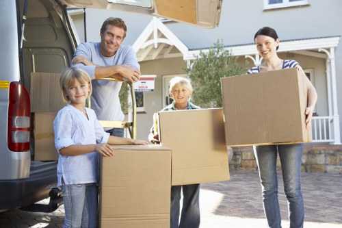 A local removal van service for flats and homes near Ratcliff
