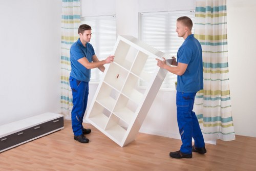 Professional removal team preparing for a safe and organised move