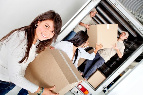 Packing and transport support for a Ratcliff home move